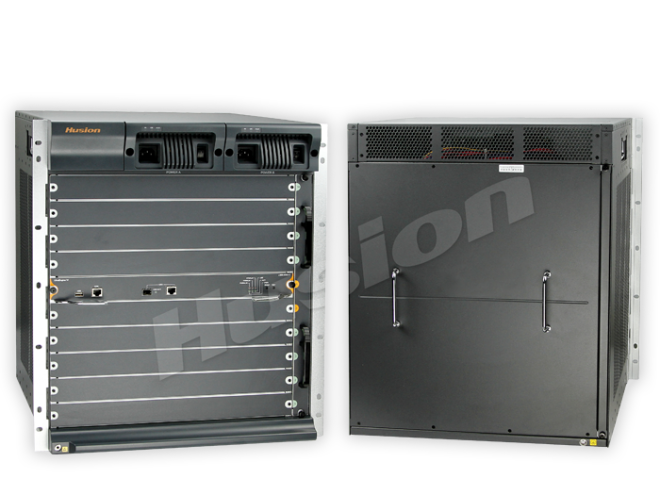 Husion HDC IP10G-384M 384埠模組化 分佈式影音傳輸系統主機