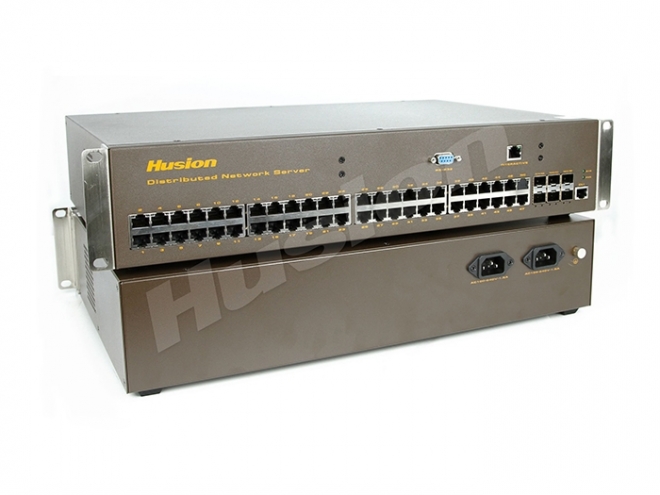 Husion HDC IP10G-48C 48埠分佈式網路影音傳輸系統主機